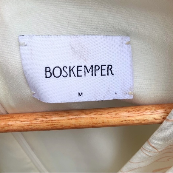 Boskemper Sakura romper in cherry blossom with puff sleeves - Picture 4 of 6